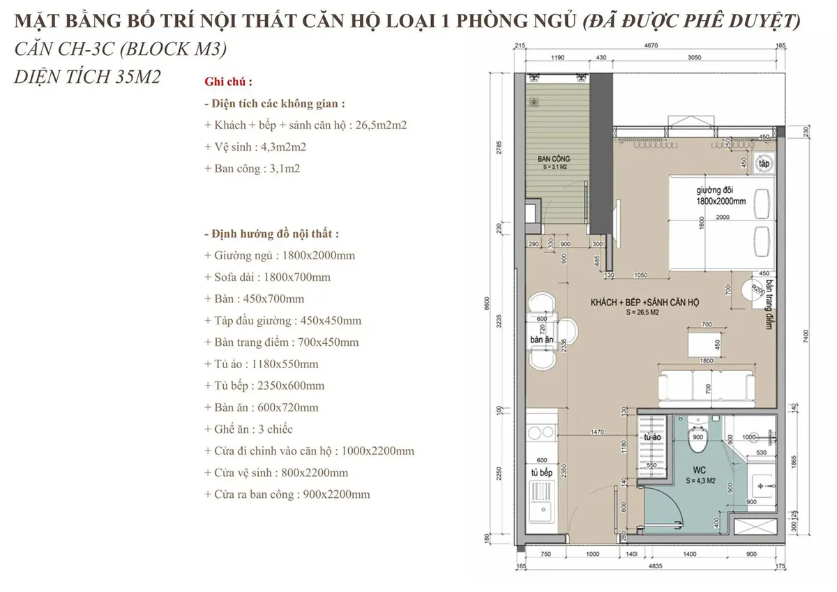 mat-bang-can-1pn-newtown-diamond-da-nang Newtown Diamond Đà Nẵng